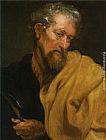 Sir Antony van Dyck Saint Bartholomew painting
